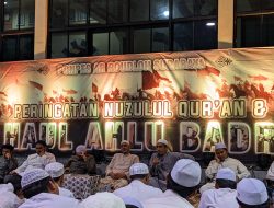 Malam Peringatan Nuzulul Qur’an & Haul Ahlul Badr Di Ponpes Ar Roudloh Surabaya