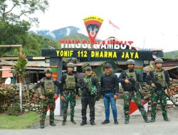 Dansatgas Yonif 112/DJ Laksanakan Kunjungan Kerja ke Jajajaran Pos Satgas, Guna Langkah Strategis Dalam Memastikan Keamanan di Puncak Jaya