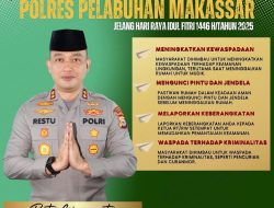 Maraknya Angka Kriminalitas dan LakaLantas Saat Mudik, AKBP Restu Wijayanto S.I.K., Memberikan Himbauan Kepada Masyarakat