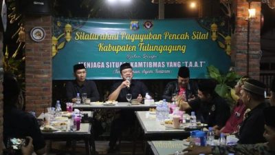 Jelang Lebaran, Kapolres Tulungagung Ajak Paguyuban Pencak Silat Untuk Ikut Jaga Kamtibmas