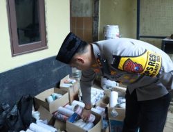 Satreskrim Polres Bangkalan Sita Ribuan Mercon Berbagai Jenis & Ukuran Siap Edar