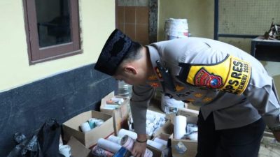 Satreskrim Polres Bangkalan Sita Ribuan Mercon Berbagai Jenis & Ukuran Siap Edar