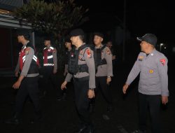 Polres Mojokerto Intensifkan Patroli Rumah Kosong yang Ditinggal Mudik