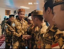 Satgas TNI Konga UNIFIL Kumandangkan Gema Takbir Di Green Hill Naqoura