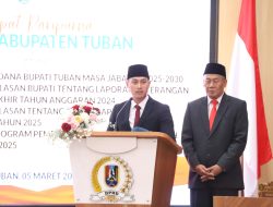 Sidang Paripurna Perdana Bupati Tuban Paparkan Visi-Misi