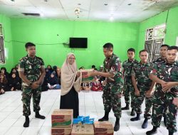 Skadron Udara 11 Lanud Sultan Hasanuddin Gelar Bhakti Sosial di Panti Asuhan An Nashar Makassar