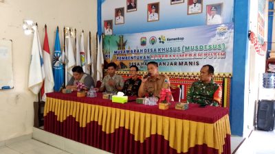 Desa HBM Gelar Musyawarah Desa Khusus (Musdesus) Pembentukan Koperasi Merah Putih
