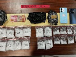 Polres Kolaka mengungkap Dugaan Kasus Tindak Pidana Narkotika dengan Barang Bukti 803,5 gr