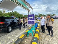 Kemenko Polhukam Pantau Pengamanan Arus Balik di Lampung Bakauheni, Lalu Lintas Lancar dan Terkendali