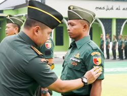 Upacara Korps Raport, Dandim Bojonegoro: Kenaikan Pangkat Motivasi Tugas bagi Prajurit