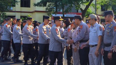 Halal Bihalal Polda Lampung Pererat Silaturahmi Pejabat Utama dan Seluruh Personel