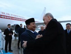 Athan RI Untuk Turki Sambut Kedatangan Presiden Prabowo Subianto