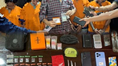 Polresta Banyuwangi Ungkap Peredaran Narkoba 4 Tersangka dan 29 Paket Sabu Diamankan