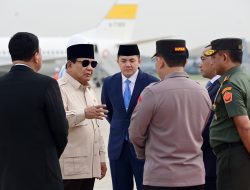 Panglima TNI Sambut Kedatangan Presiden RI Usai Lawatan ke Timur Tengah