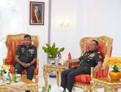 Perkuat Diplomasi Militer, Panglima TNI Terima CC Panglima Tentera Malaysia
