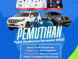 Hore! Kabar Gembira, Gubernur Lampung Gelar Pemutihan Pajak 1 Mei-31 Juli 2025
