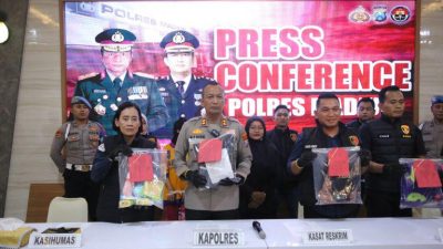 Polres Madiun Amankan Pasangan Kekasih Diduga Pembuang Bayi di Pilangkenceng