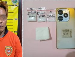 Diduga Pengedar Narkoba, Pelaku Inisial AM Warga Pakong Pamekasan Ditangkap Polisi
