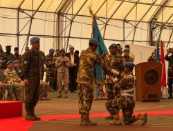 Lanjutkan Tugas, Satgas TNI Konga UNIFIL Laksanakan Transfer of Authority