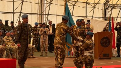 Lanjutkan Tugas, Satgas TNI Konga UNIFIL Laksanakan Transfer of Authority