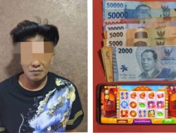 Polsek Krembangan Amankan Pelaku Judi Online Slot Fafafa di Warkop Bulak Rukem Surabaya