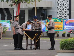 Kunjungan Kerja, Kapolda Jatim Pimpin Upacara Sertijab Kapolres Tuban