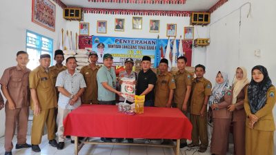 PT. JJAA Beri Bantuan untuk Warga Terdampak Banjir di Desa Kota Dalam