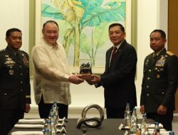 Perkuat Kerjasama Pertahanan, Menhan RI, Panglima TNI, Temui Sekertaris Pertahanan Nasional Filipina