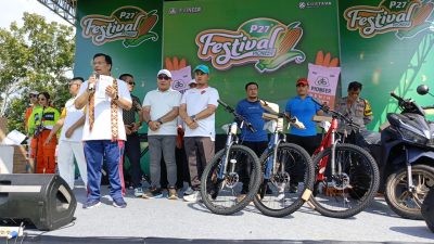” Warga Kecamatan Penengahan Antusias ikuti Gelar Jalan Sehat Bersama Pioneer P27 Dari PT. CORTEVA Agriscience”