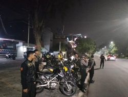 Operasi Troli Getar Kompi Jogoboyo 97 Polrestabes Surabaya Amankan Remaja Salah Asuhan dan Balap Liar