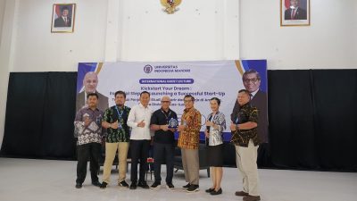 “Antusias Mahasiswa Universitas Indonesia Mandiri Sambut Kedatangan Mr.Mazhar Durrani CEO Parallaxnet – Amerika Startup Wujudkan Kesuksesan “