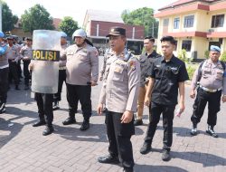 Hadapi May Day 2025, Polres Pasuruan Gelar Gladi Pengamanan dengan 1.039 Personel