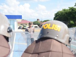 Kapolres Bulukumba AKBP Restu Wijayanto Pantau Langsung Latihan Dalmas, Ini Pesannya