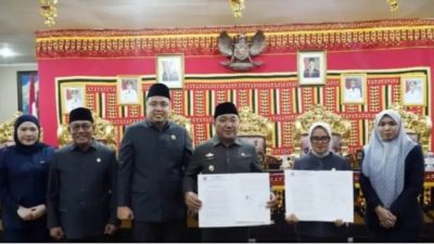 DPRD Kabupaten Lampung selatan, Gelar Rapat Paripurna Penyampaian Rekom LKPJ Bupati TA 2024