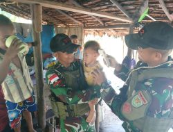 Sentuhan Kasih TNI: Bantu Warga Perbatasan Papua Kampung Sota dengan Layanan Kesehatan