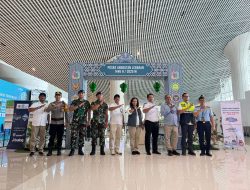 Kadisops Lanud Sultan Hasanuddin Hadiri Apel Penutupan Posko Angkutan Lebaran Tahun 2025