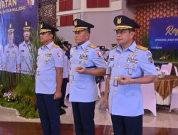 Danlanud Sultan Hasanuddin Hadiri Serah Terima Jabatan Tiga Komandan Pangkalan TNI AU Di Jajaran Koops Udara II