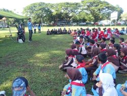 Siswa Pramuka Saka Dirgantara Meriahkan CFD Lanud Sultan Hasanuddin
