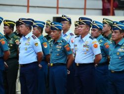 Mabes TNI Gelar Upacara Kenaikan Pangkat 76 Perwira Tinggi TNI