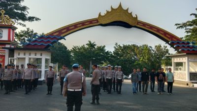Tingkatkan Pengamanan, Polres Lampung Selatan Pastikan Aksi Buruh Berlangsung Damai.