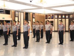 Mabes Polri Gelar Korps Raport Kenaikan Pangkat Pati Polri, 13 Perwira Tinggi Naik Pangkat