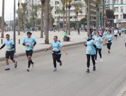 Prajurit TNI Dari Satgas MTF Unifil Ikuti Beirut Marathon 2025