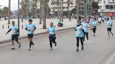 Prajurit TNI Dari Satgas MTF Unifil  Ikuti Beirut Marathon 2025