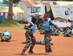 Go Internasional, Satgas KIZI TNI KONGA XX-U Promosikan Kesenian Indonesia