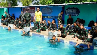 Gelar PSJM, Kodim Bojonegoro Uji Kesiapan Fisik dan Mental Prajurit