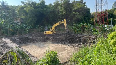 Pasca Terjadi Genangan Air 10 cm, ASDP Cabang Bakauheni Ambil Langkah Konkret Dengan Membuat Kolam Retensi Air Sementara