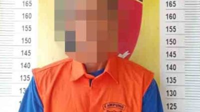 Pelaku Perampasan Sepeda Motor di Jembatan Pos Natar, digelandang Polsek Natar