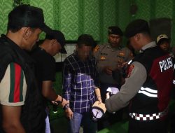 Kejar Premanisme, Satgas Operasi Pekat Polres Lampung Selatan Amankan Dua Warga Palas di Cafe Karaoke