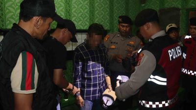 Kejar Premanisme, Satgas Operasi Pekat Polres Lampung Selatan Amankan Dua Warga Palas di Cafe Karaoke