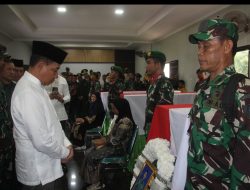 TNI Berduka: Panglima TNI Hadiri Upacara Pelepasan Jenazah Prajurit Korban Ledakan Munisi